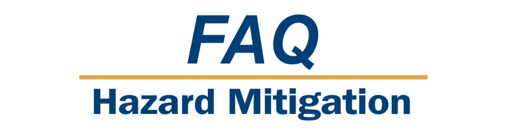 FAQ Hazard Mitigation