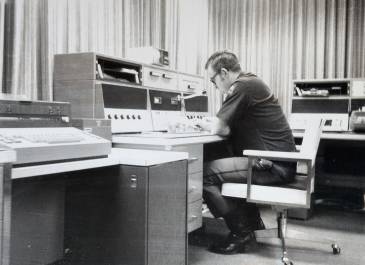 State Radio dispatch console (date unknown)