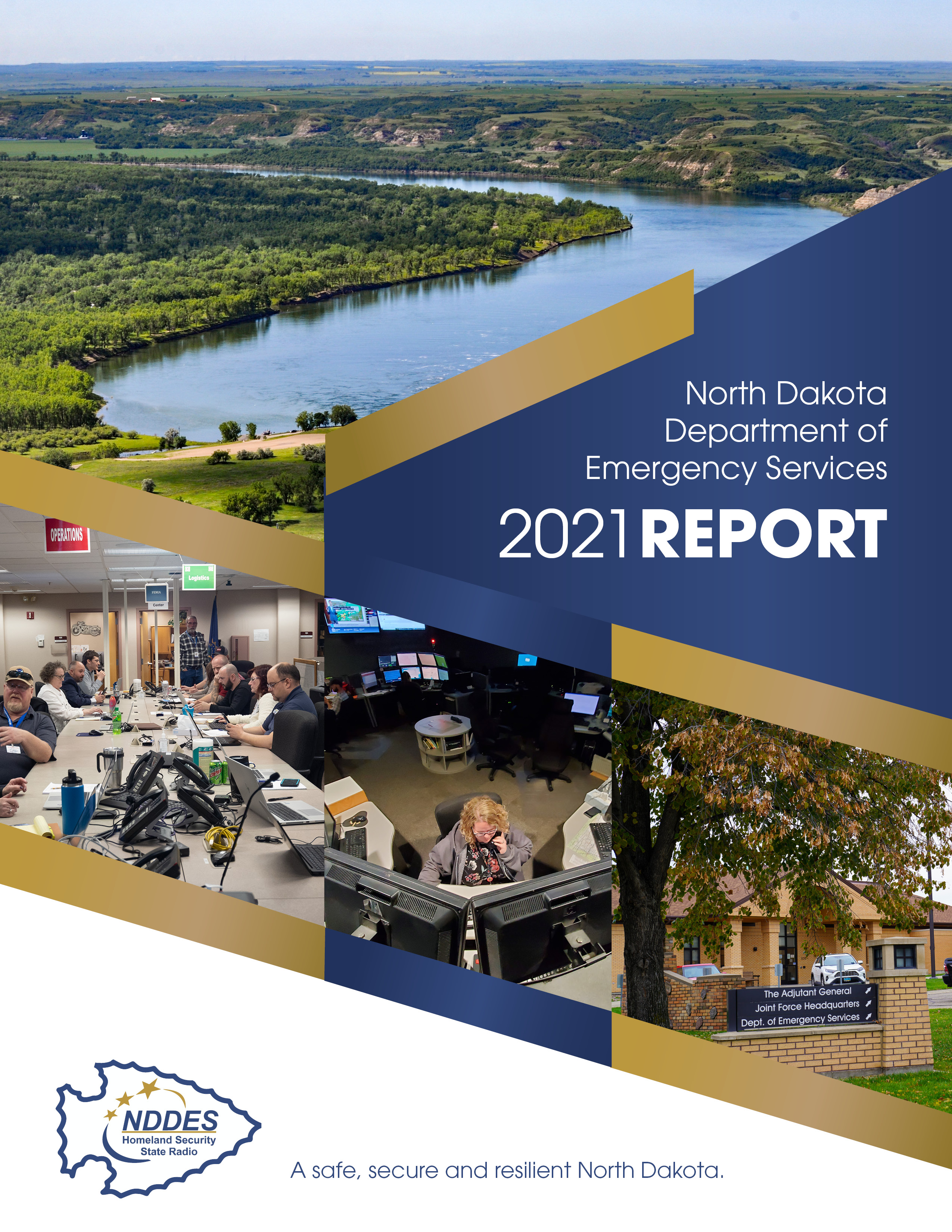 NDDES Annual Report 2021 Cover