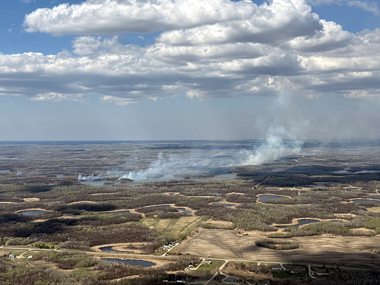 Turtle Mountain Fires - May 5th, 2025